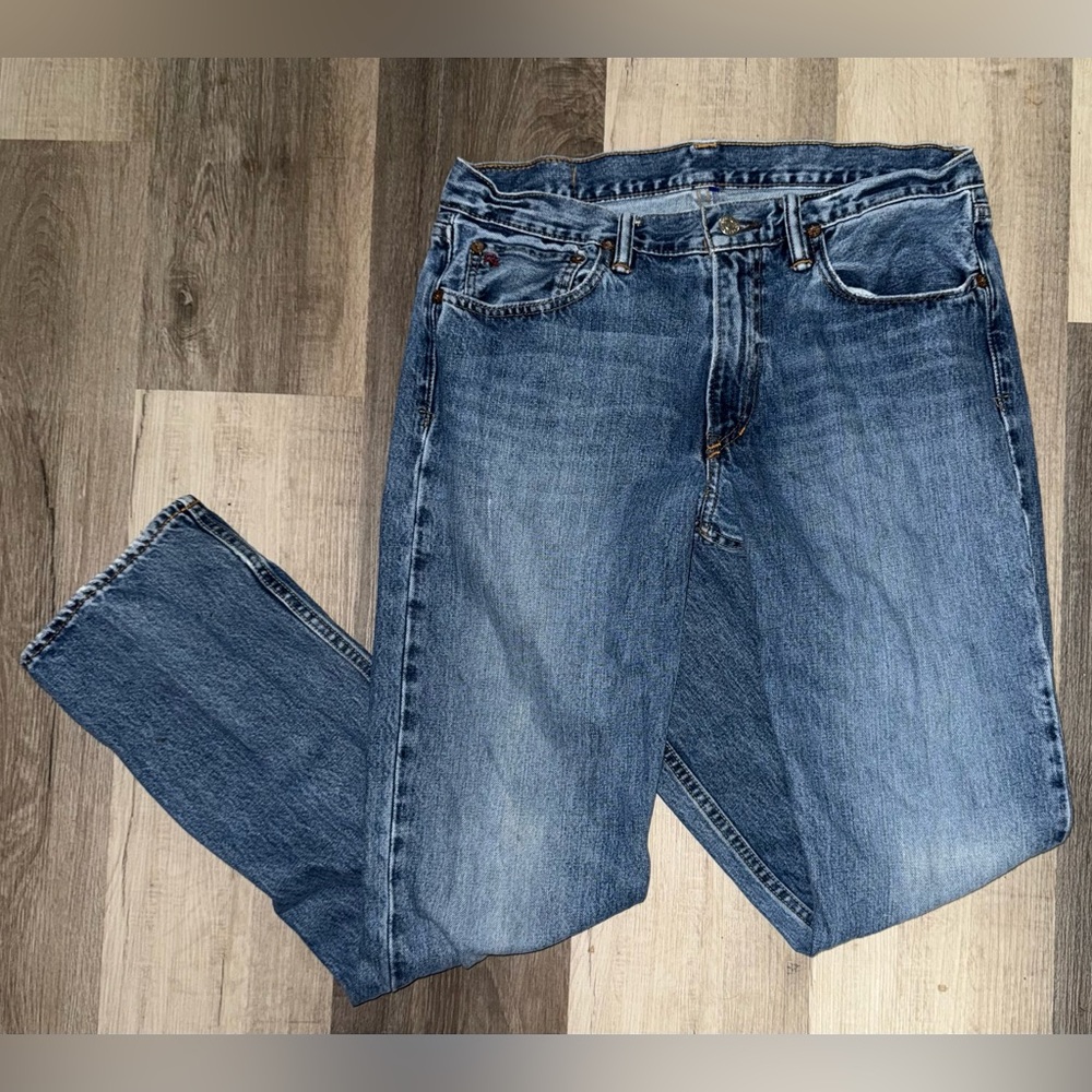 Polo Ralph Lauren Men's Blue Straight Jeans 32x32
